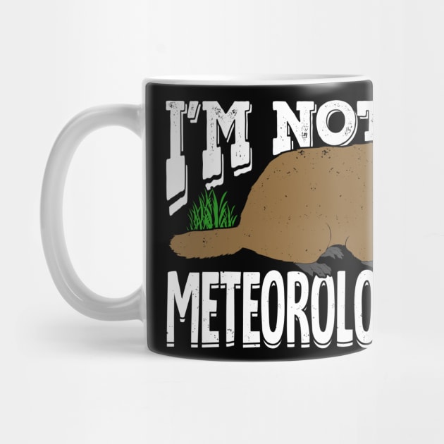 Groundhog Woodchuck Meteorology Meteorologist Gift by Dolde08